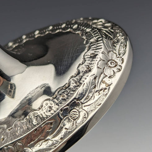 1797年 英国アンティーク ジョージアン 純銀製 クリームジャグ 191g